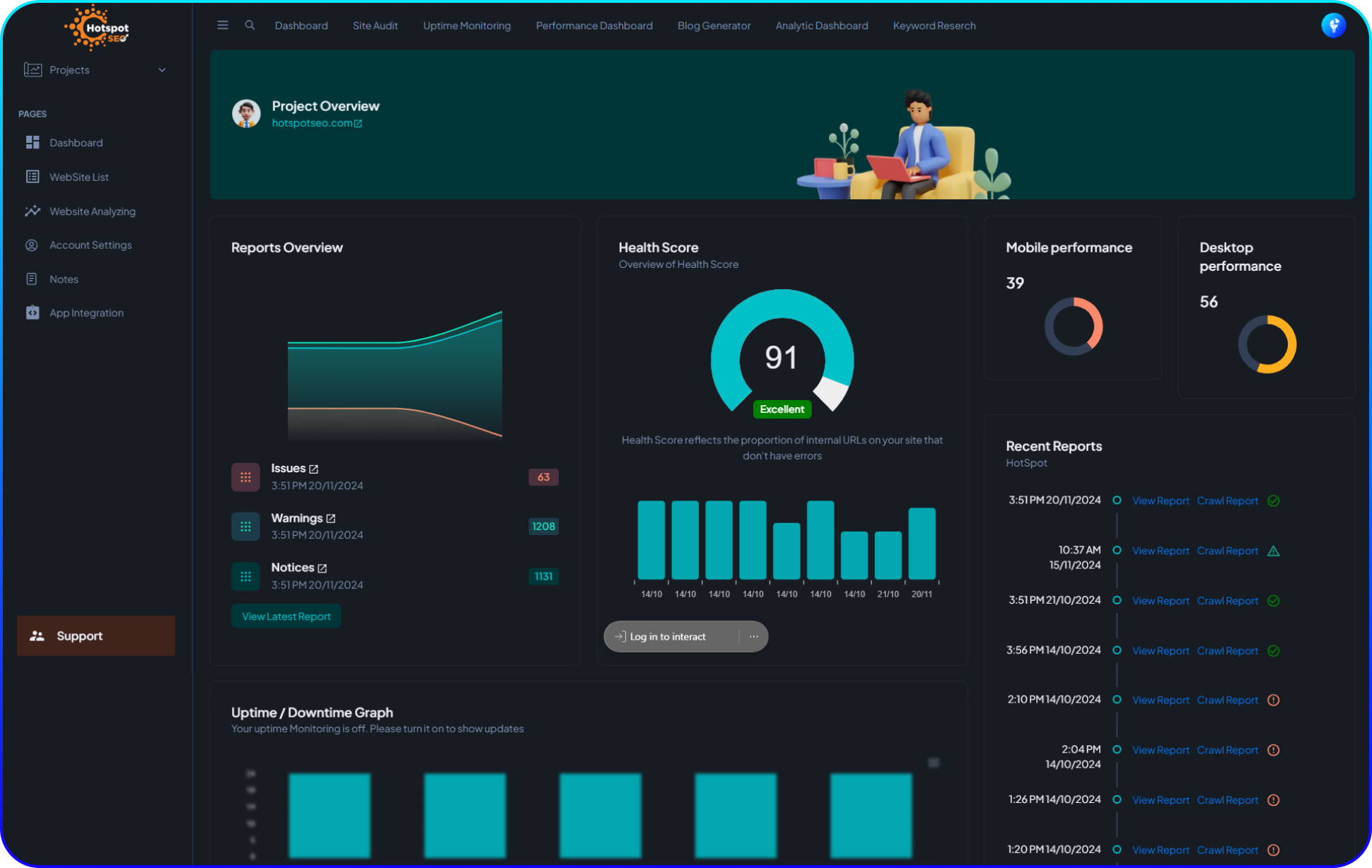 Website audit